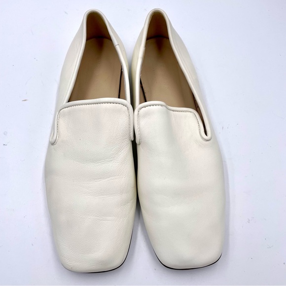 Everlane Shoes - Everlane Bone Ivory Leather Day Loafer in Size 7.5